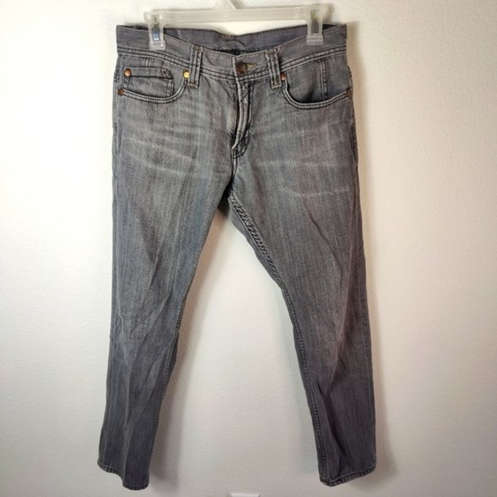 Levi's 511 32x30 Gray Zipper Pocket Jeans